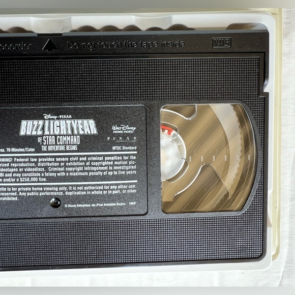 Buzz Lightyear Star Command Adventure Begins TOY STORY DISNEY Pixar vintage DVD - Picture 7 of 7